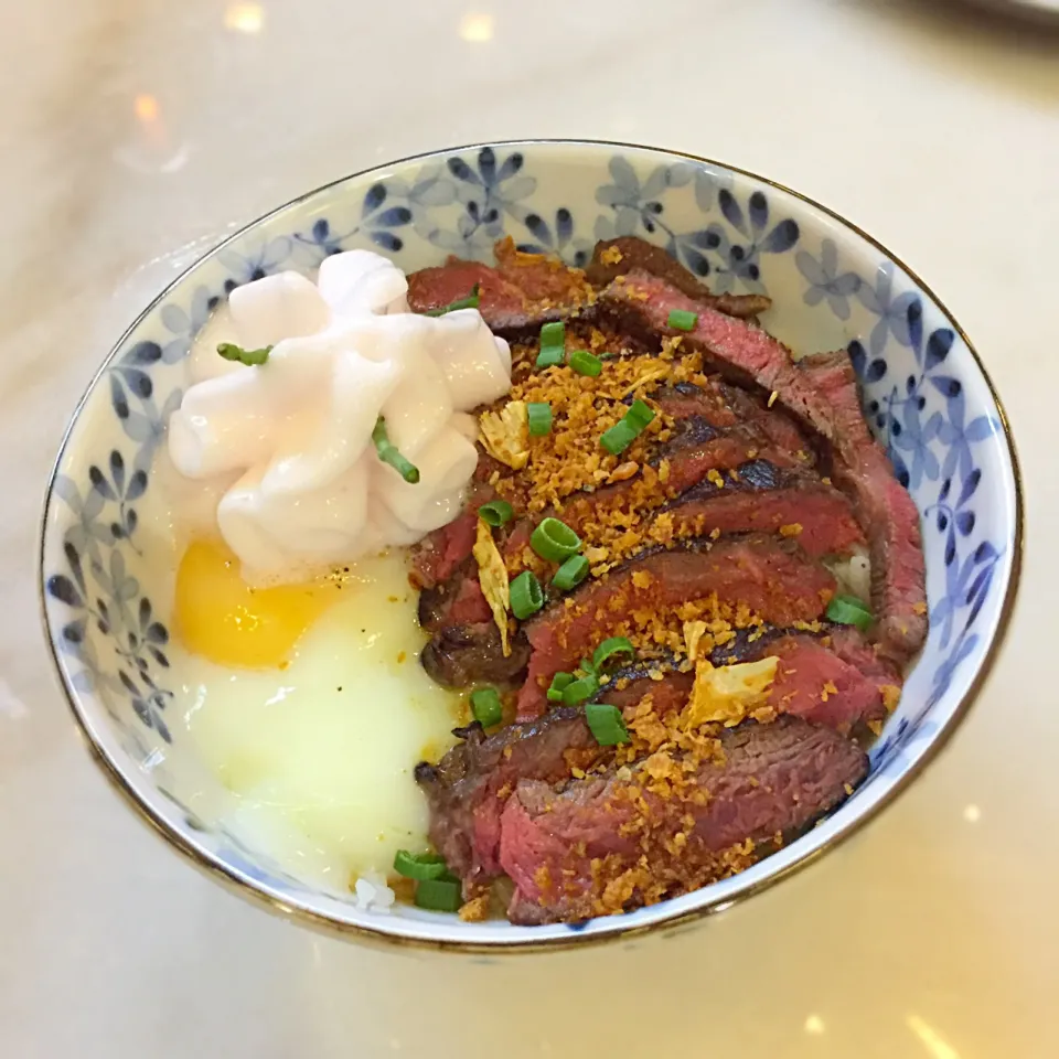 Black pepper wagyu beef bowl~|해리さん