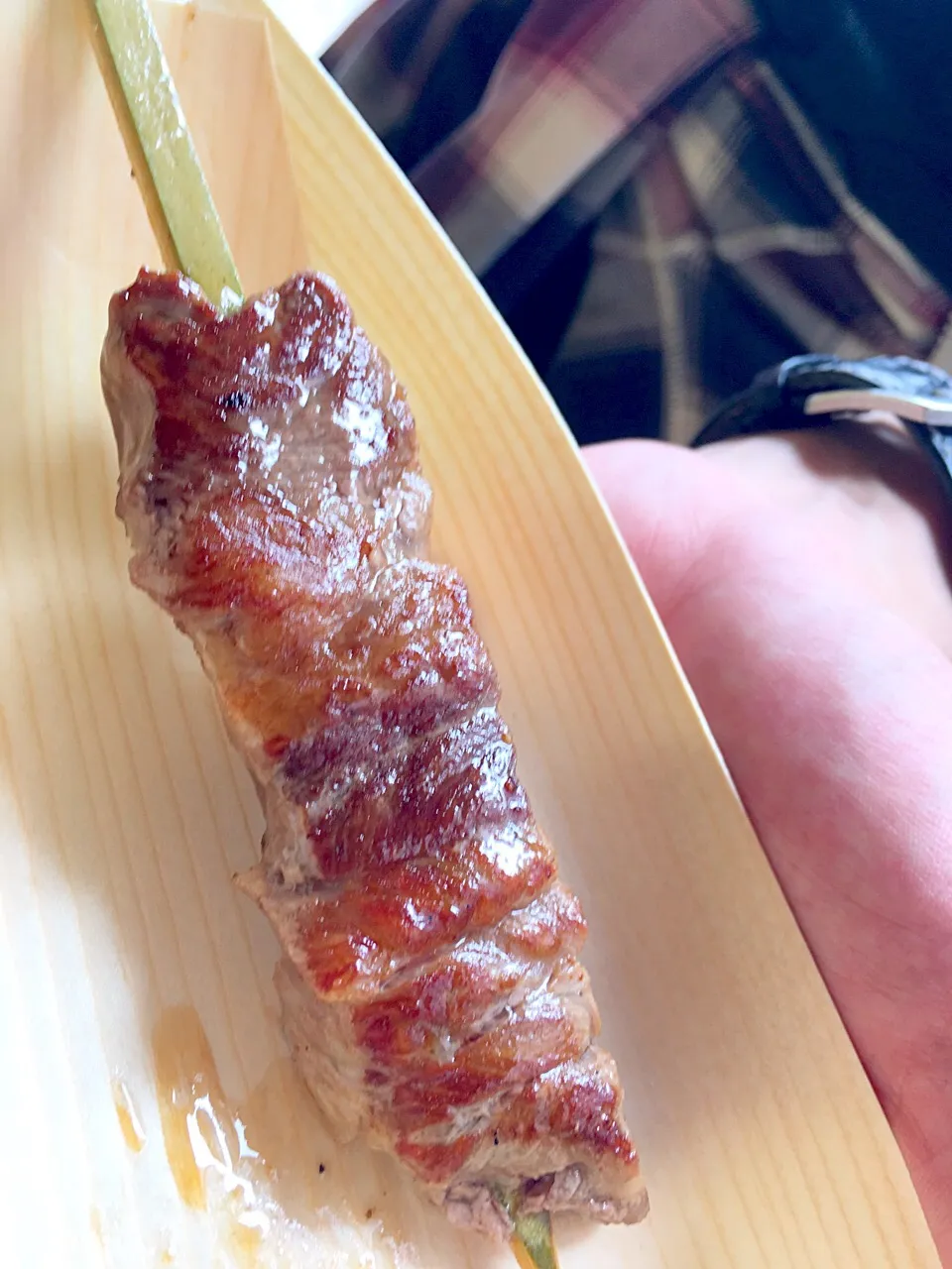 Snapdishの料理写真:#松坂牛 #串焼き #おつまみ充実 #肉|MIEKO 沼澤三永子さん