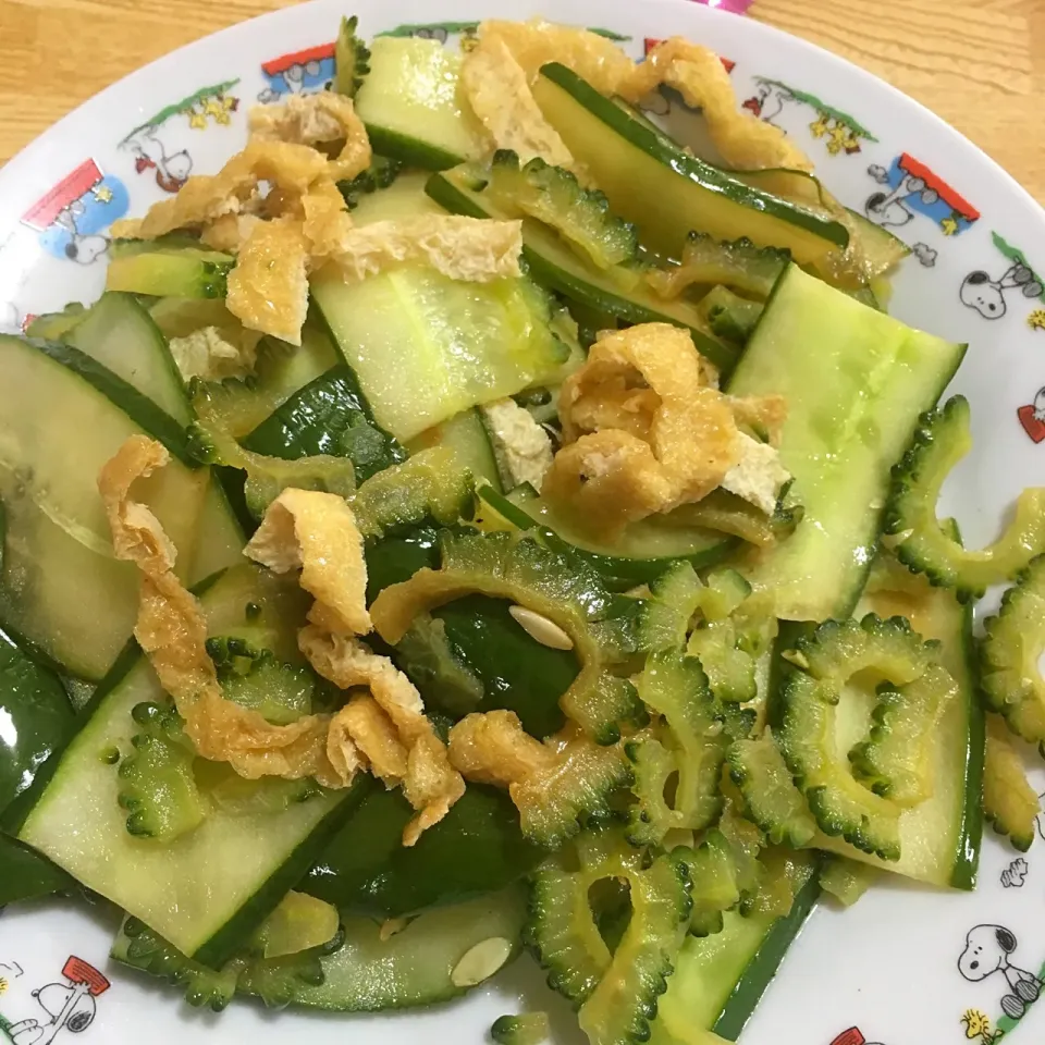 夏野菜のにんにく醤油炒め|あきえさん