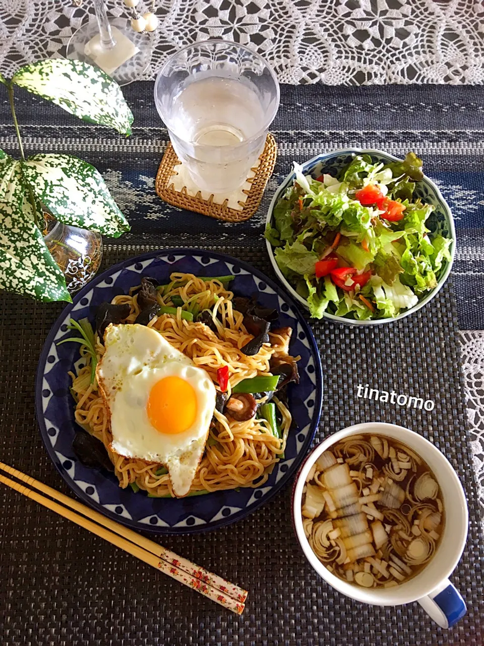 インスタントラーメンで、エスニック焼きそば！|Tina Tomoko😋さん