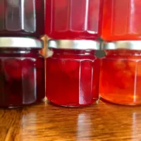 Confiture griotte+coing, cerise+groseille, cerise+coing|Makotoさん