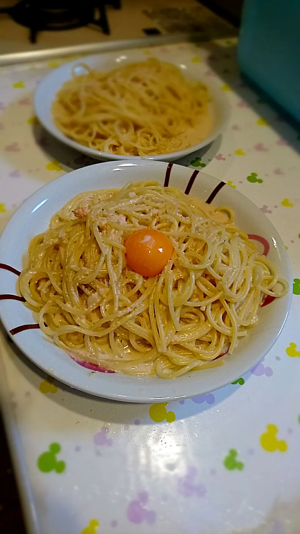 明太子クリームパスタ|よちやまさん