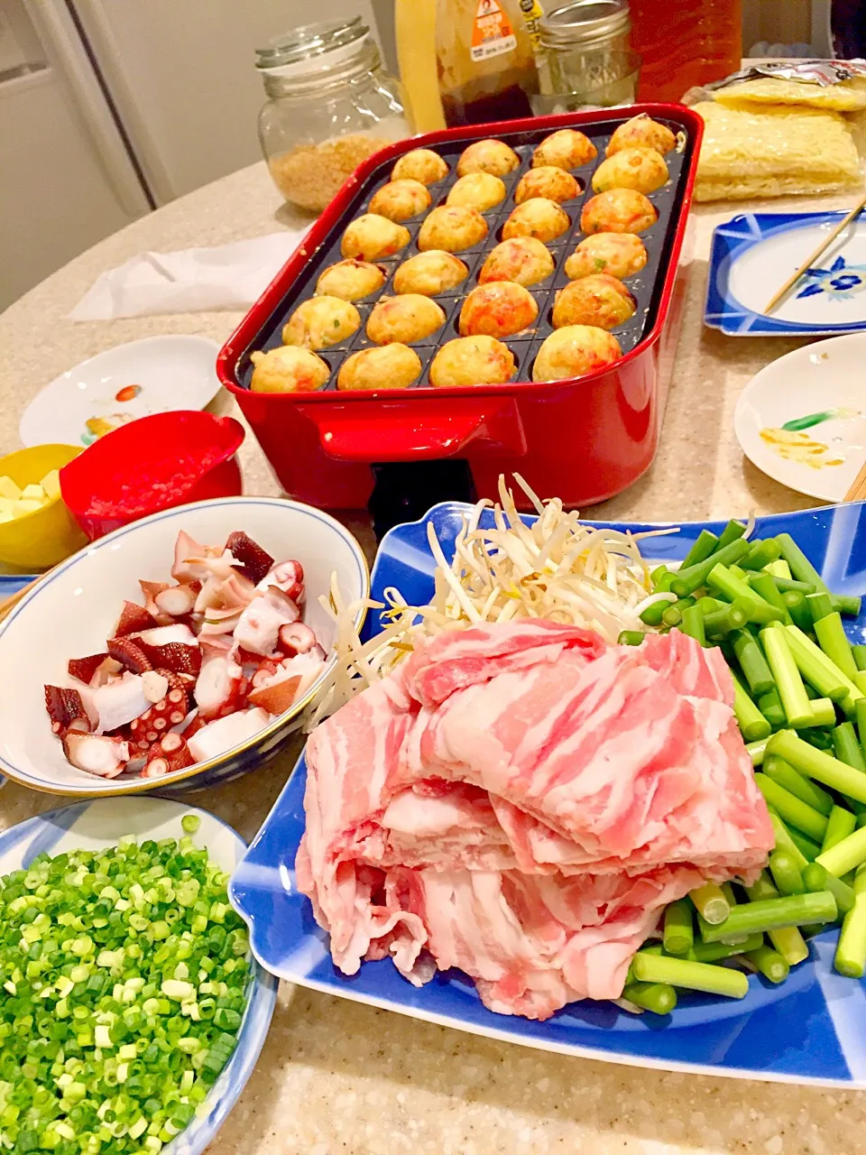 たこ焼き&焼きそばパーティー🎉|Mayumiさん