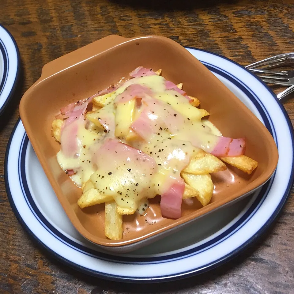 採れたてじゃがいもベーコンのチーズ焼き😋😋😋|いしくん。（たまご王子🥚🐣🐥🐔）さん