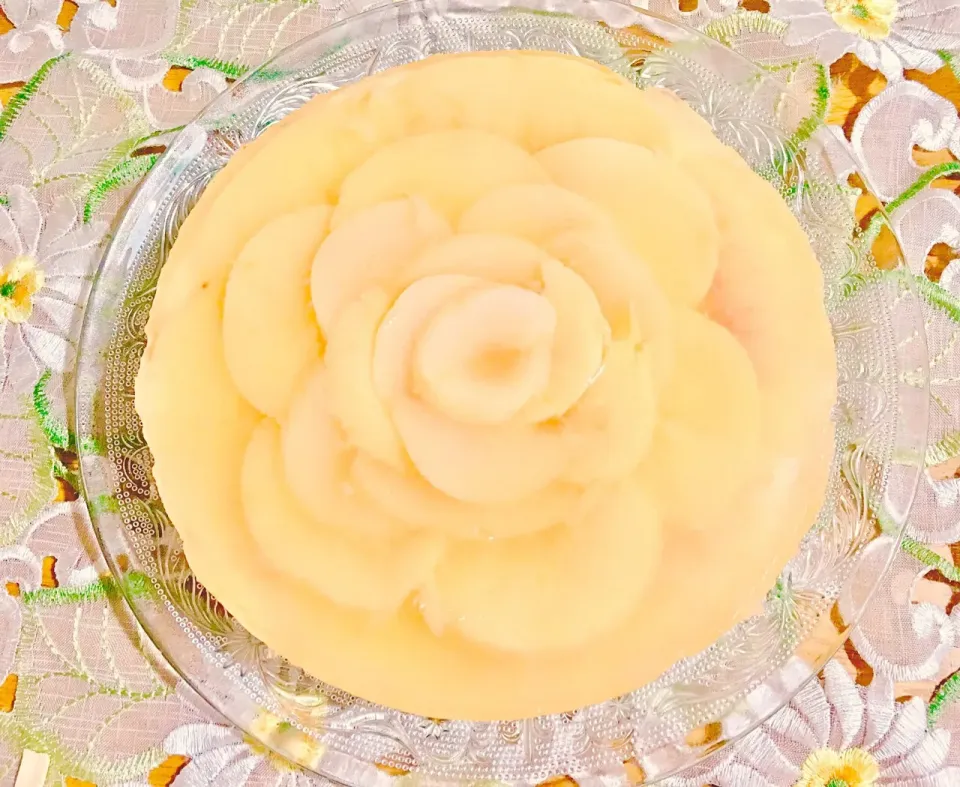 桃のコンポートゼリーとレアチーズ🍰
ワンホール編#rose #ローズ #バラ #jelly #fresh #peach #ゼリー #コンポート #レアチーズケーキ #ケーキ #美味しい #桃 #フルーツ #fruit|Sumikoさん