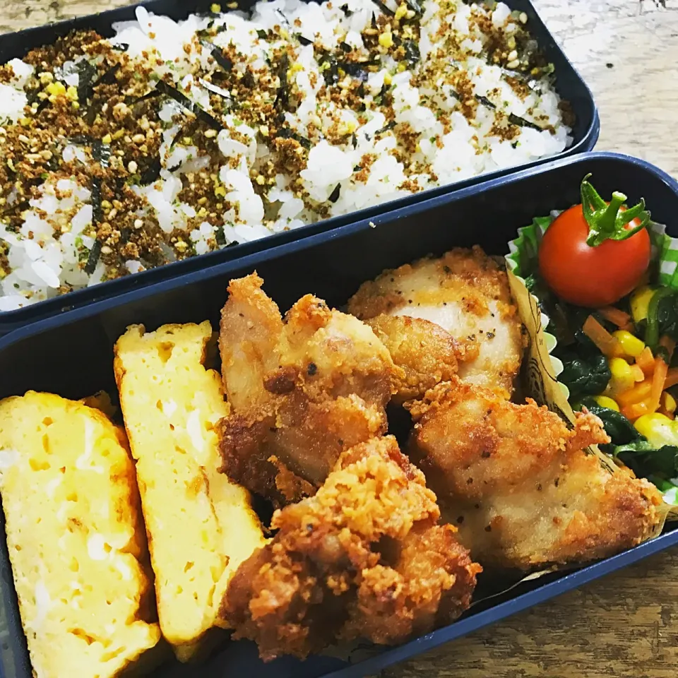 ちび弁〜
唐揚げ弁当〜|akoさん