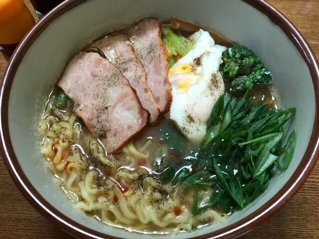 マルちゃん正麺🍜、味噌味❗️꒰✩'ω`ૢ✩꒱✨|サソリさん