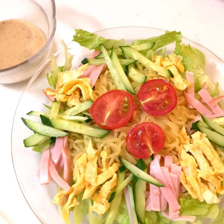 ゆきのえさんの暑い時に食欲が出る！ラーメンサラダ♪ #楽天レシピ|楽天レシピさん