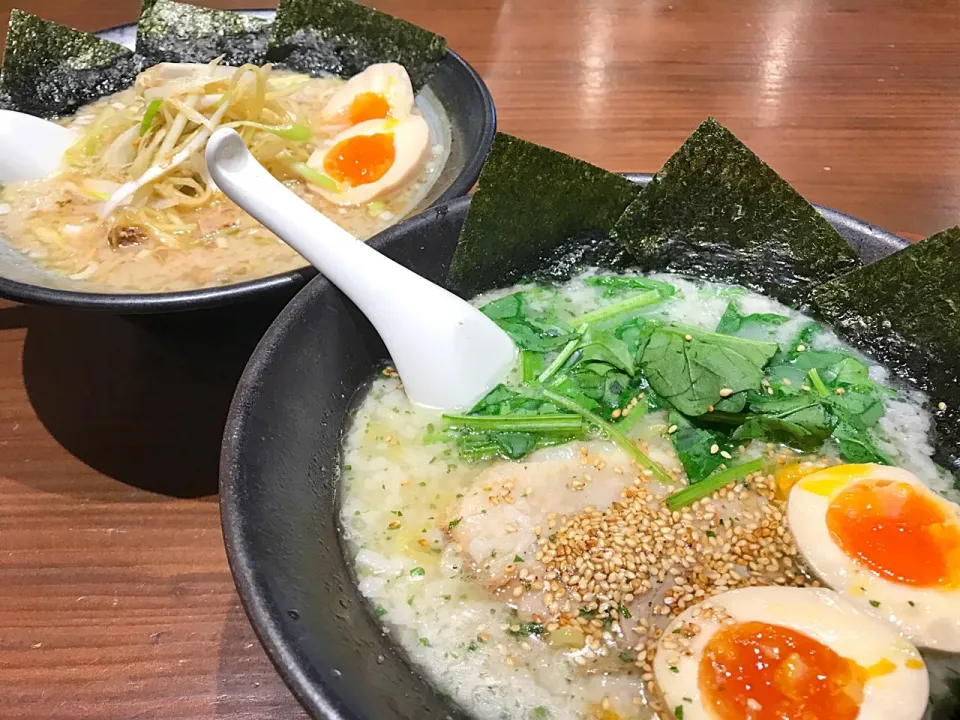 岩本屋~塩ラーメン＆ネギ塩ラーメン|高久晴美さん