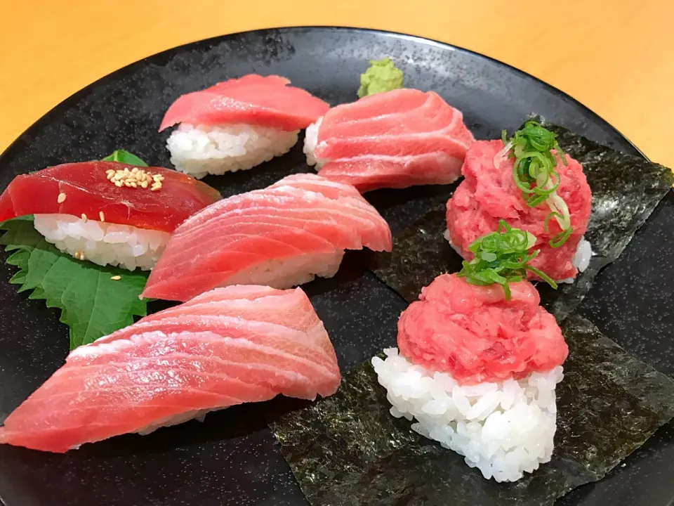 天然インド鮪7貫盛り|マハロ菊池さん
