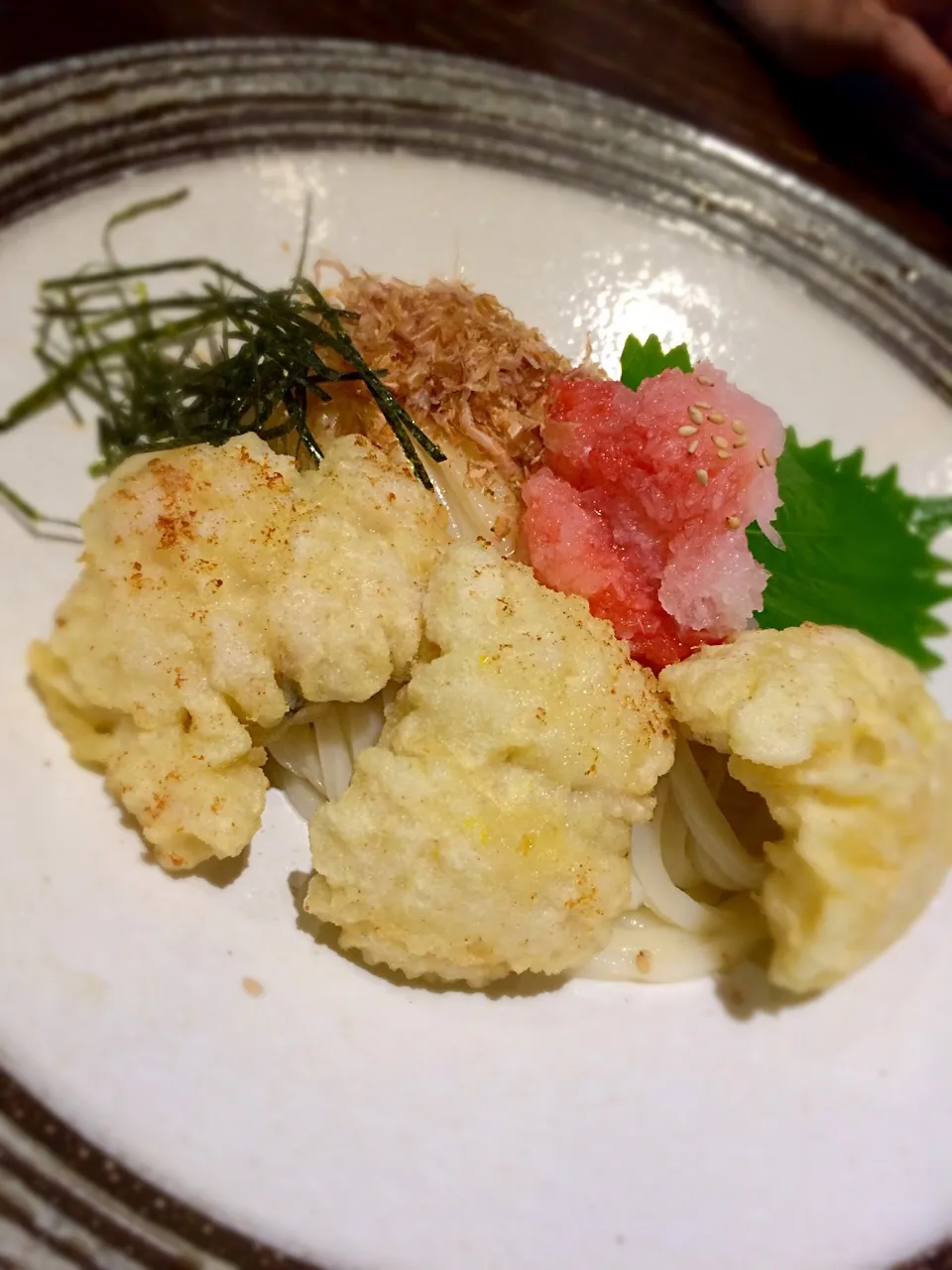 夏季限定 ハモ天 梅おろし ぶっかけ饂飩|Hiro Yanさん