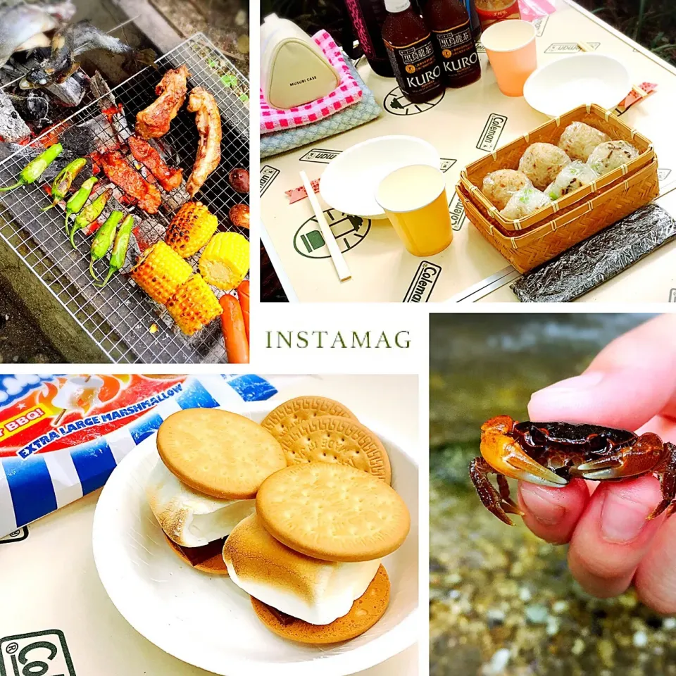 ☆ニジマス☆BBQ☆S'more|♡ciao♡さん