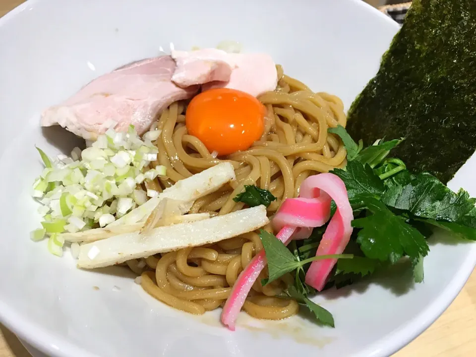 Snapdishの料理写真:濃厚卵のまぜSOBA|hirotomoさん