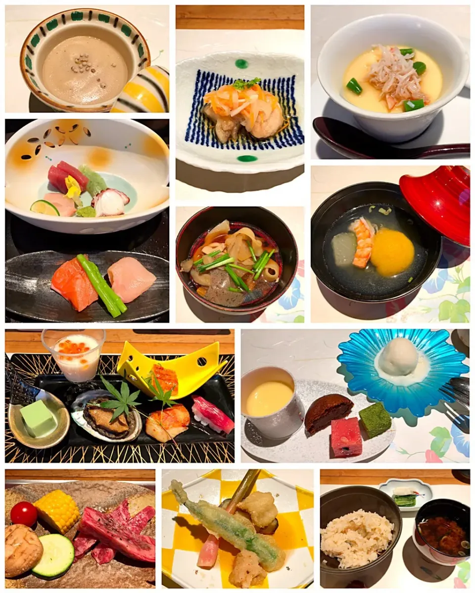 Snapdishの料理写真:草津温泉♨️季の庭での夕食🍴|mikaさん