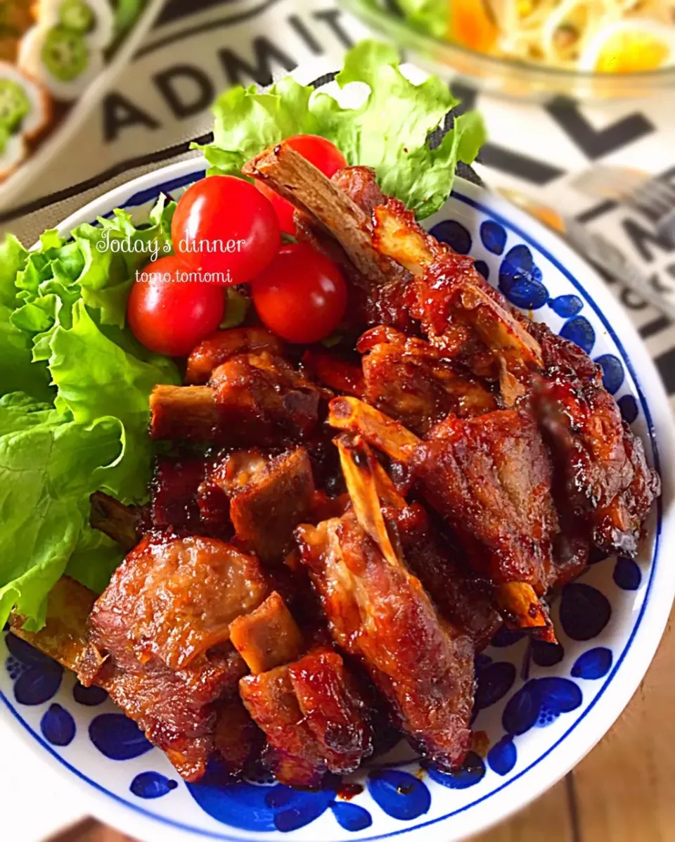 スペアリブのマーマレード煮込み|ともみ。さん