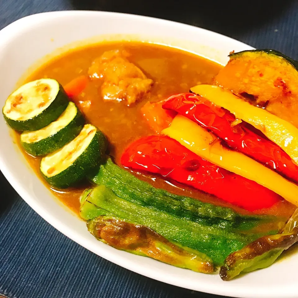 夏野菜スープカレー🍛|Asamiさん