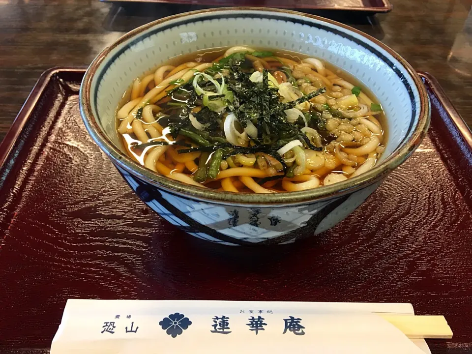 Snapdishの料理写真:山菜うどん@恐山|くーさんさん