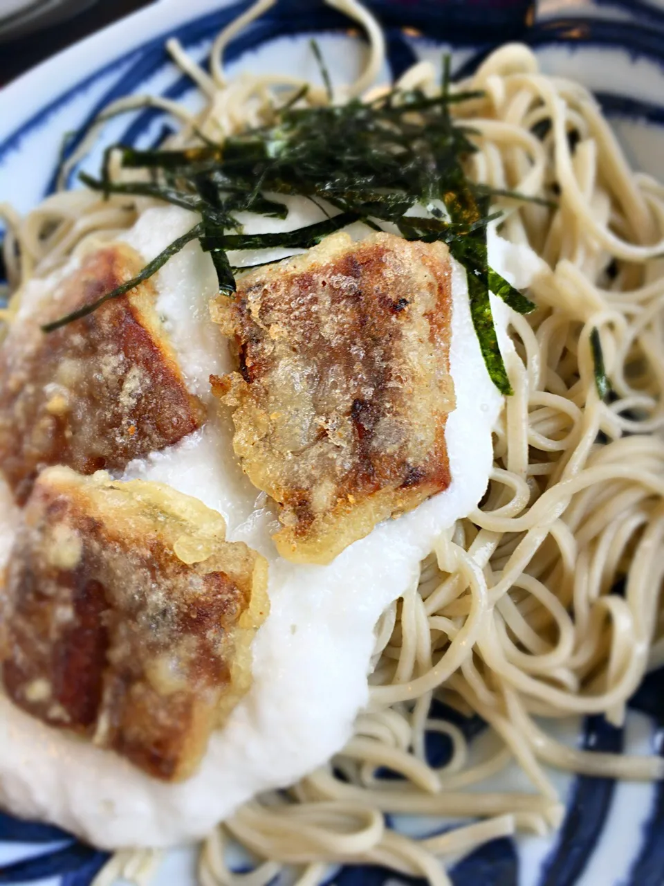 Snapdishの料理写真:うなぎ天とろろ蕎麦|ひぃさんさん