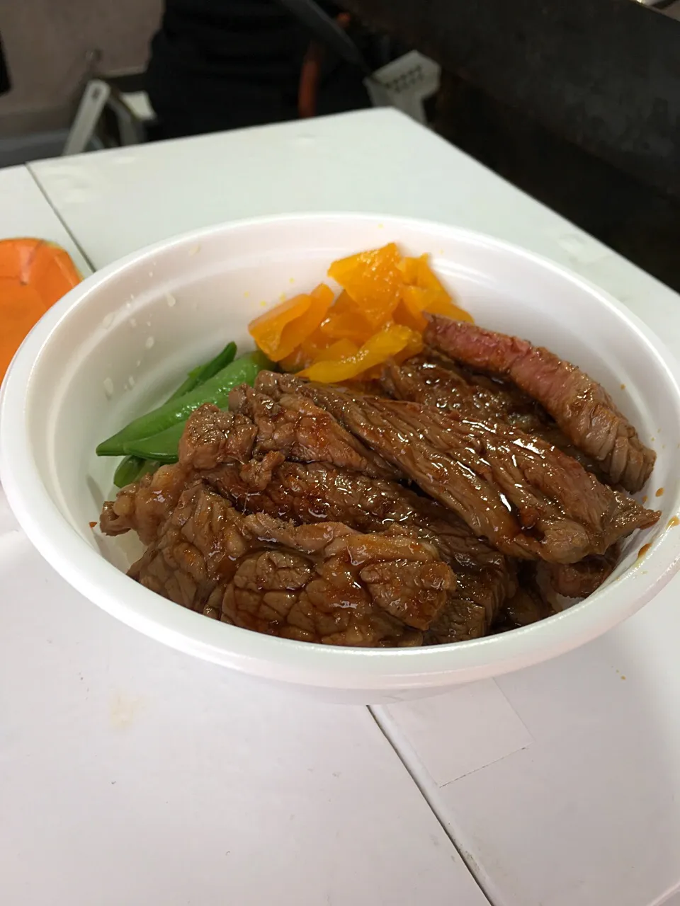 Snapdishの料理写真:ステーキ丼|Yukie Kurakaneさん