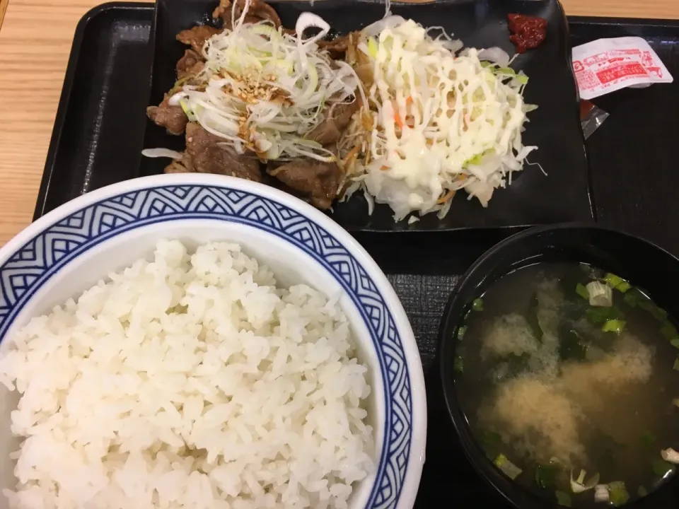 牛カルビ定食|フージさん