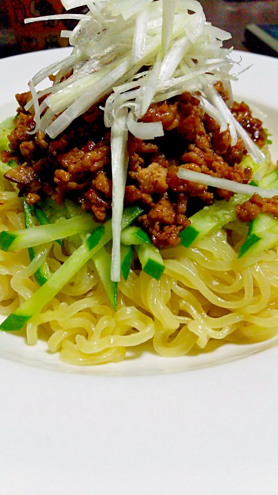 カムジャ麺でジャージャー麺😁|naokiさん