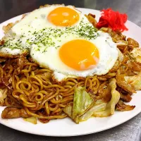 Snapdishの料理写真:ソース焼きそば|Tetsuさん