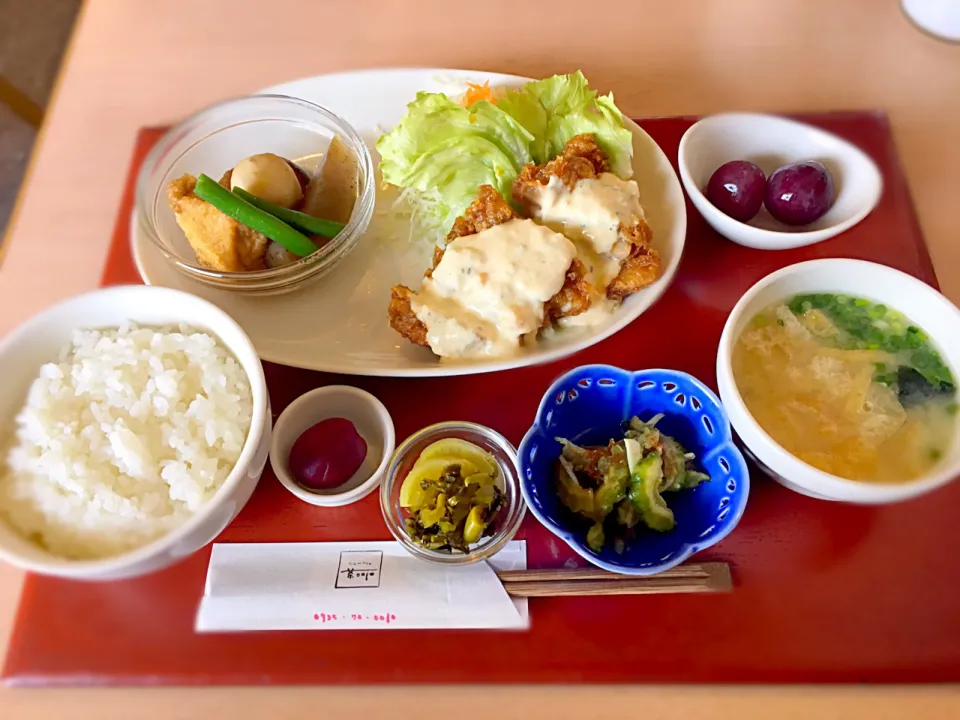 ちきん南蛮ランチ|茶一郎さん