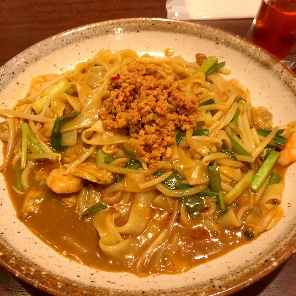 台湾カレーきしめん(◍•ڡ•◍)❤|いつみさん