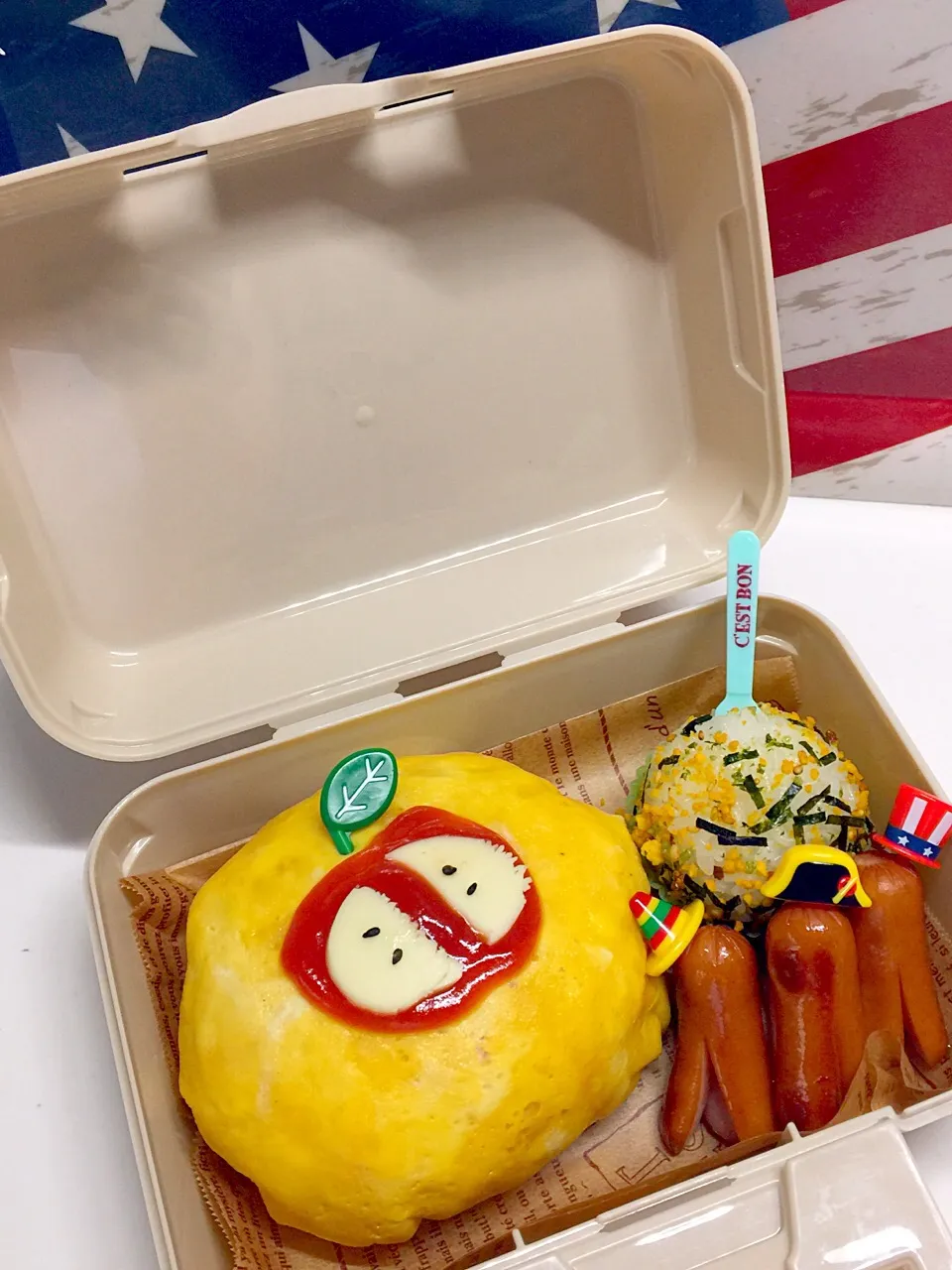 Snapdishの料理写真:『塾弁当11日目🍱』|三姉妹のママさん