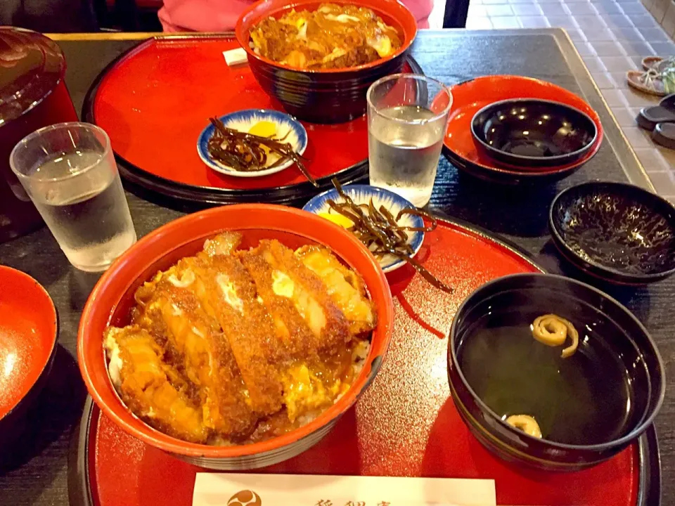 Snapdishの料理写真:狐狸庵のカツ丼。|木田 彰弘さん