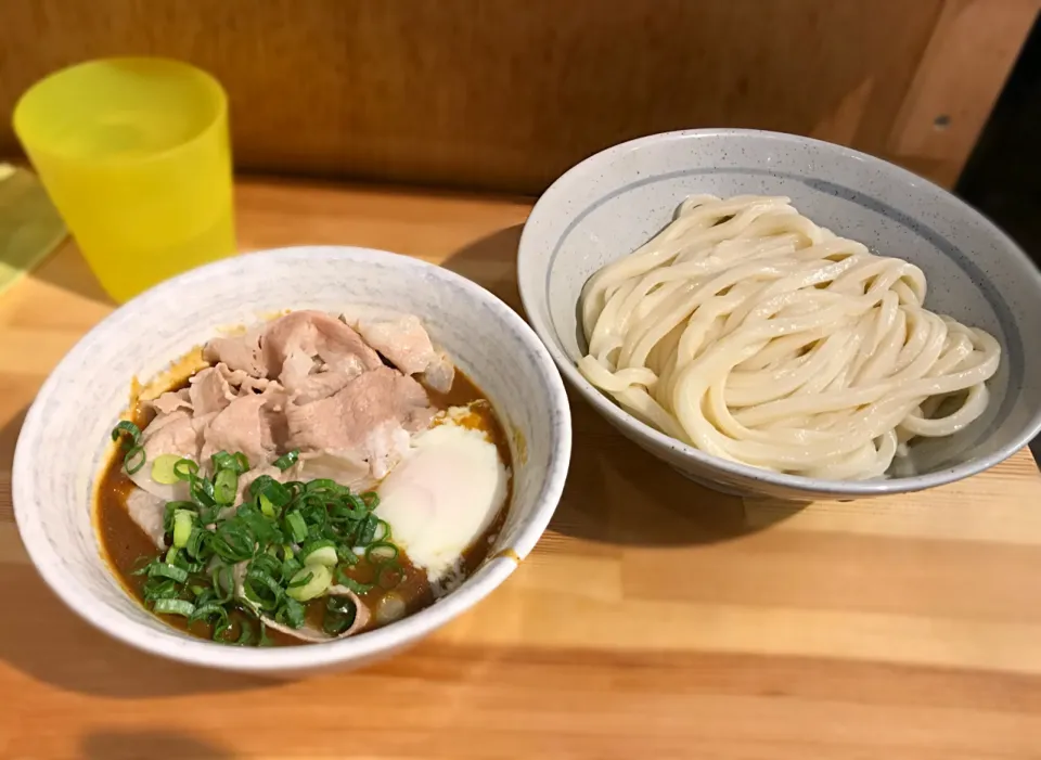 温玉肉カレーつけ麺（饂飩）|toshi,I🍴さん