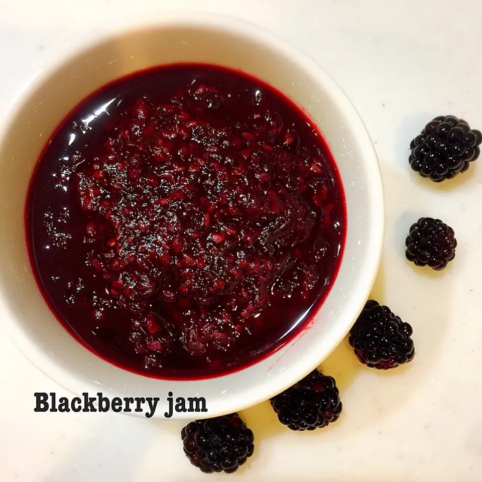 😋Blackberry jam😋ブラックベリージャム🌿|moyukitaさん