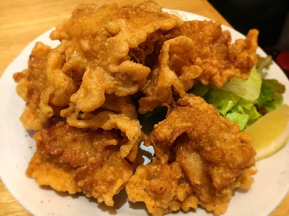 （本店名物）鳥まつの若鳥塩唐揚げ|ゆうじ.さん