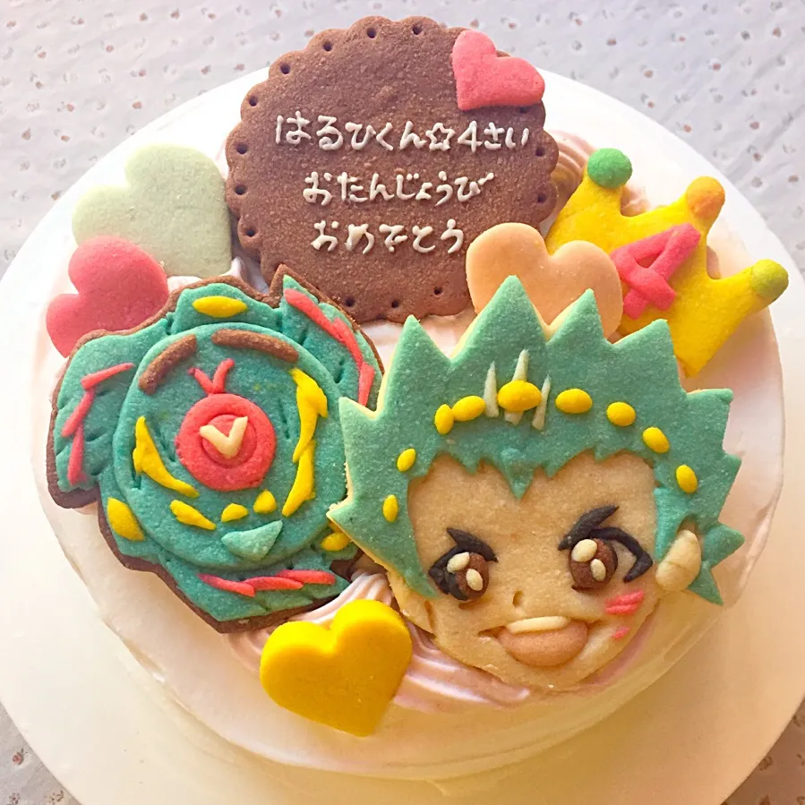 ベイブレードのケーキ
#お誕生日ケーキ #バースデーケーキ #デコレーションケーキ #ケーキ #クッキー #キャラクター #キャラクターケーキ #キャラクタークッキー 国産小麦粉使用 #アレルギー #卵アレルギー #卵不使用 #乳製品アレルギー #乳製品不使用 #卵乳製品不使用|サント*シャペルさん