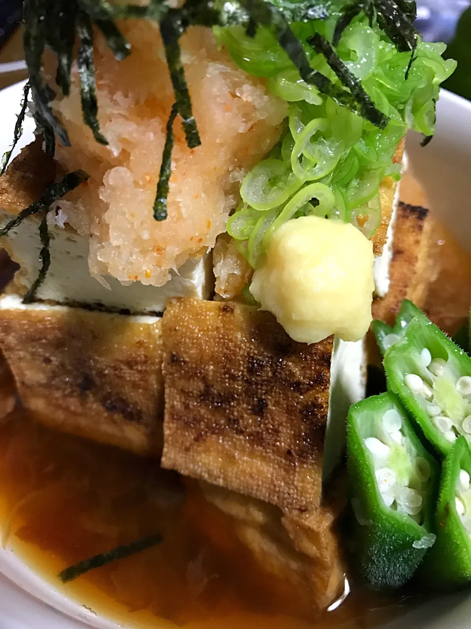 Snapdishの料理写真:#厚揚げ揚出し風|たまさん