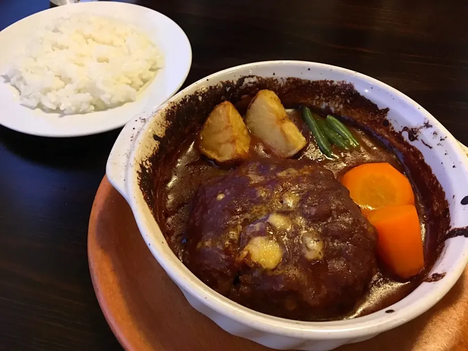 スパーゴ風煮込みハンバーグ @スパーゴ西ケ谷店|こいちさん