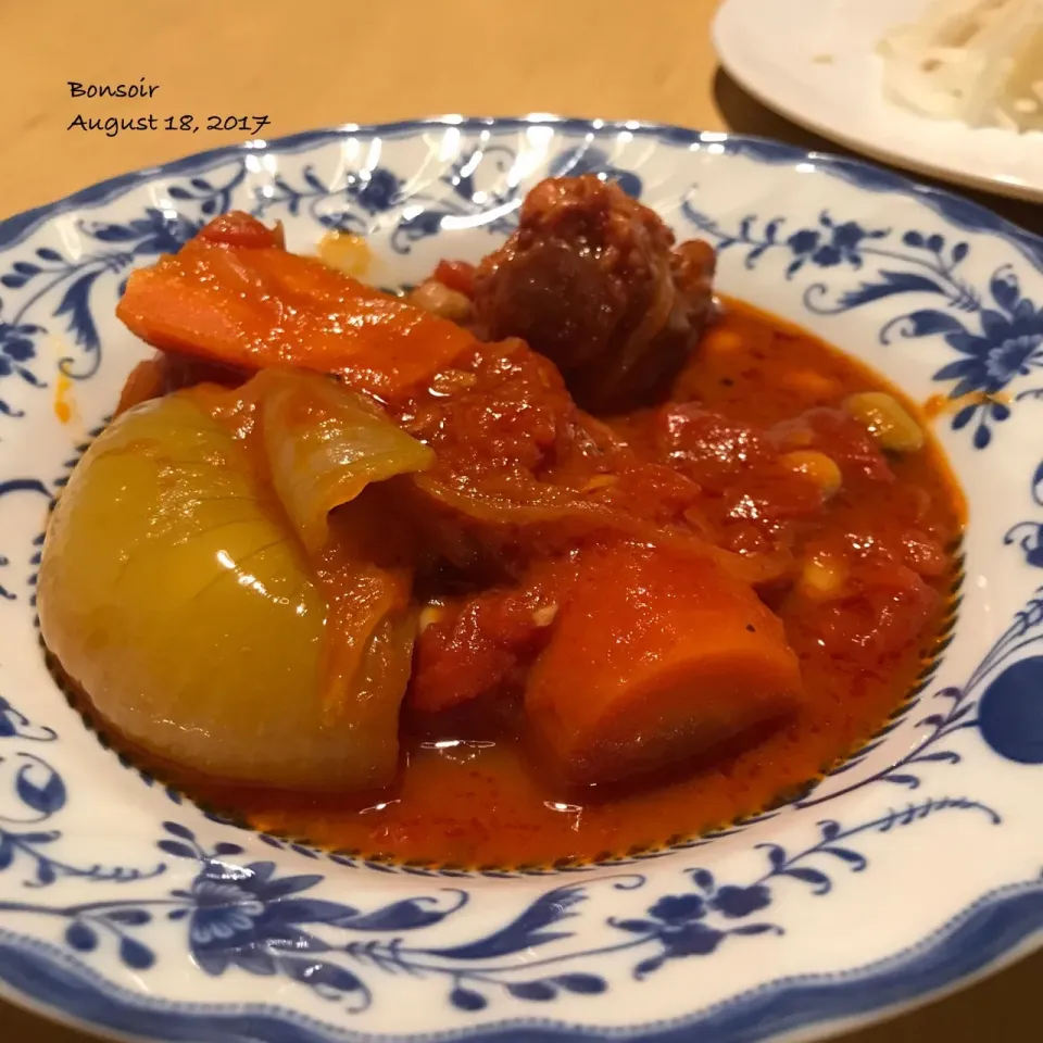 Snapdishの料理写真:カスレ🍽豆のシチュー👌|yasuko murakamiさん