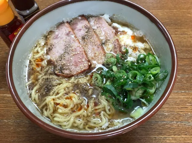 マルちゃん正麺🍜、醤油味❗️ʕ̡̢̡*ϾεϿ*ʔ̢̡̢✨|サソリさん