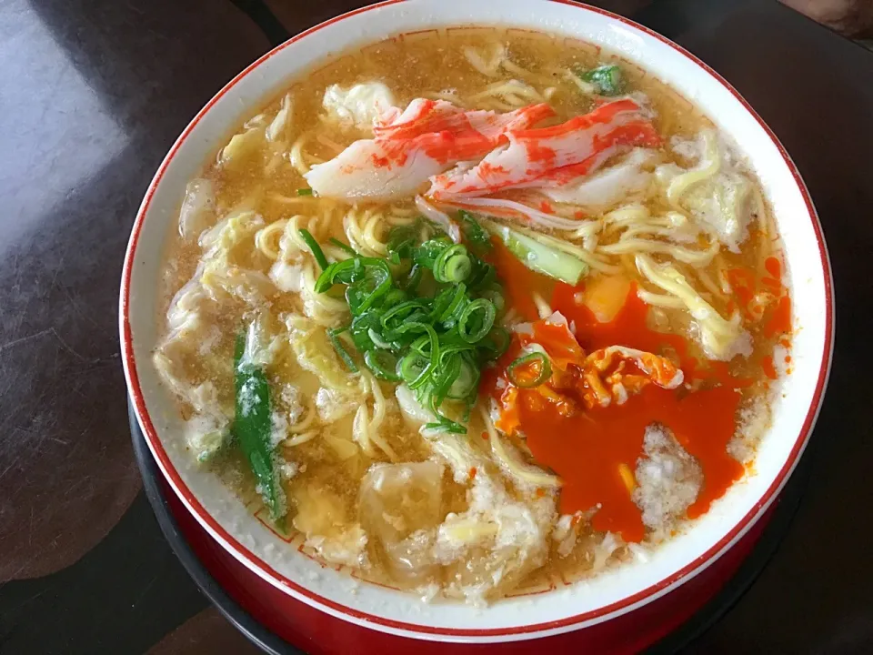 Snapdishの料理写真:担々麺♪【日清ラ王】|rin♪さん