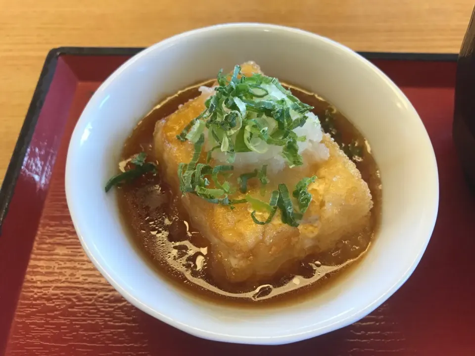 揚げ出し豆腐|手品先輩さん