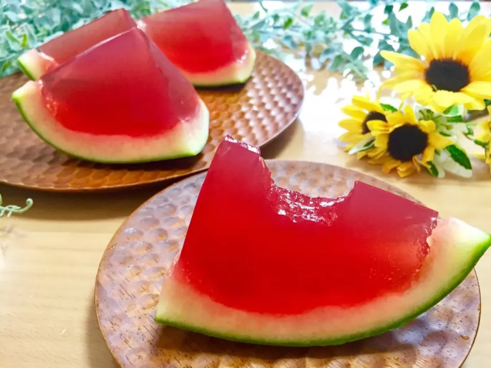 🍉すいか寒天🍉|あつみんさん