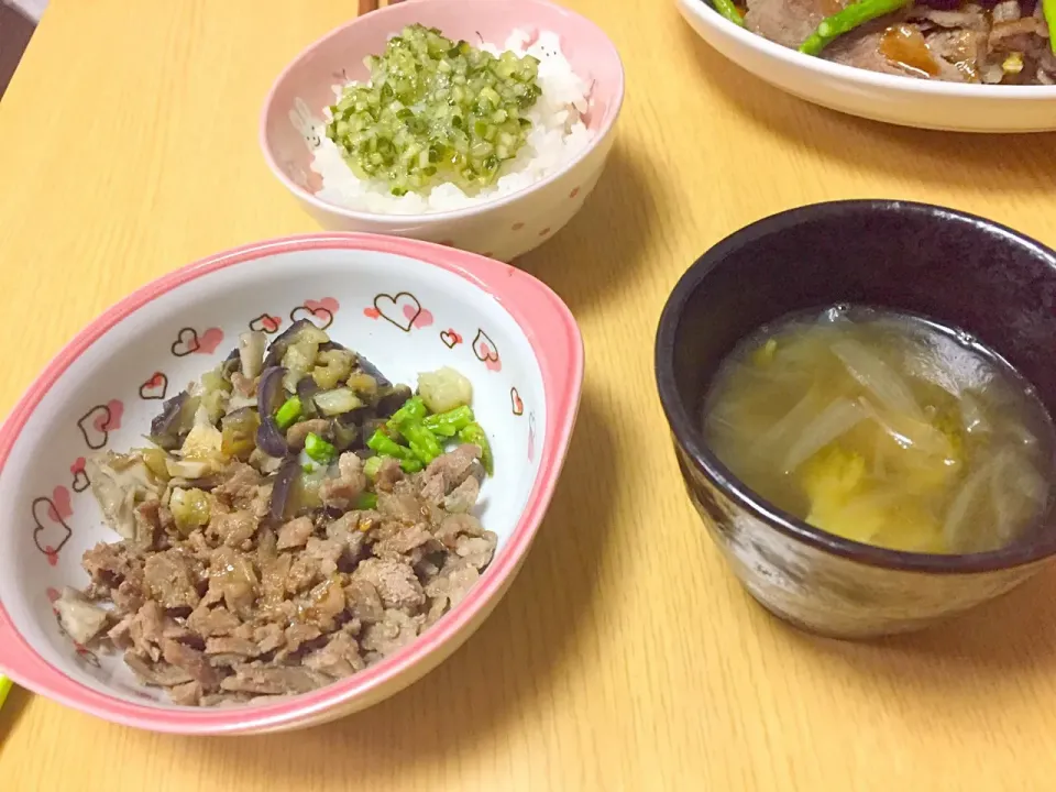 1歳児用・焼肉晩ご飯|のろさん