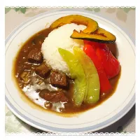 Snapdishの料理写真:最高‼️パパ作特製カレー🍛|Makikoさん