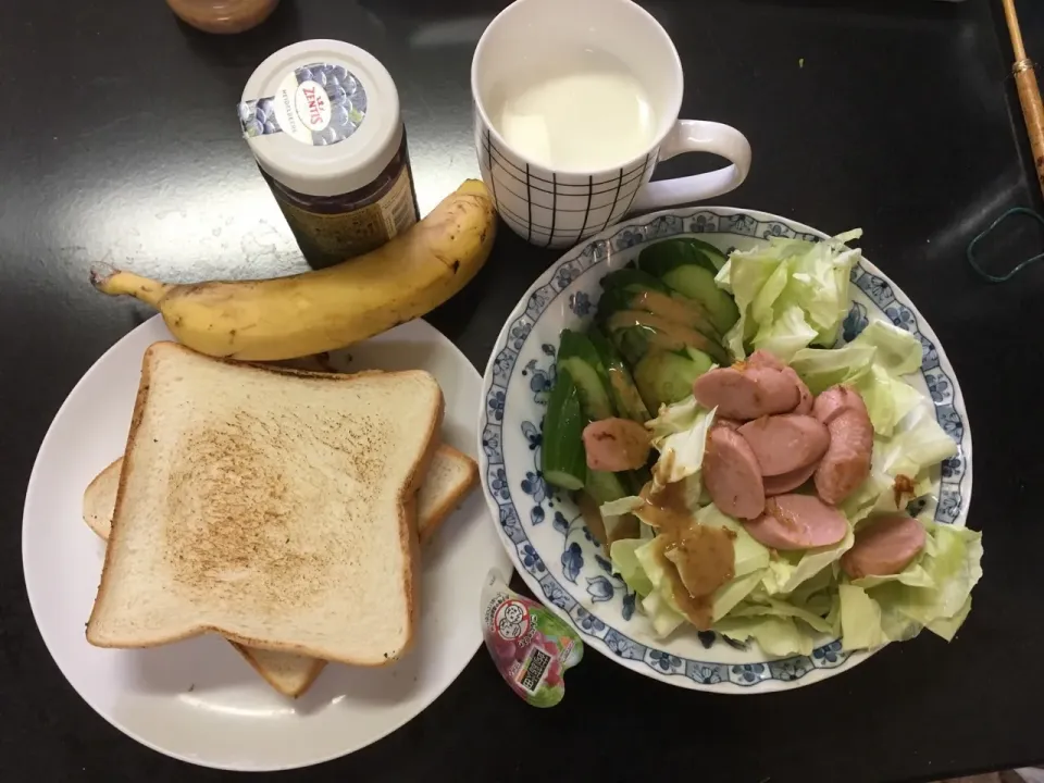 #今朝の朝ごはん
#単身赴任飯|畑田 成治さん