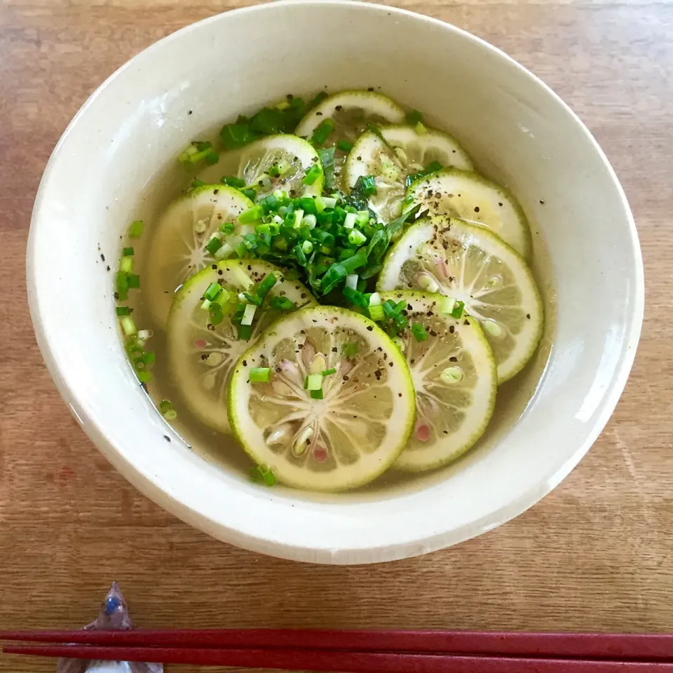 かぼすラーメン|ボンジュール！さん