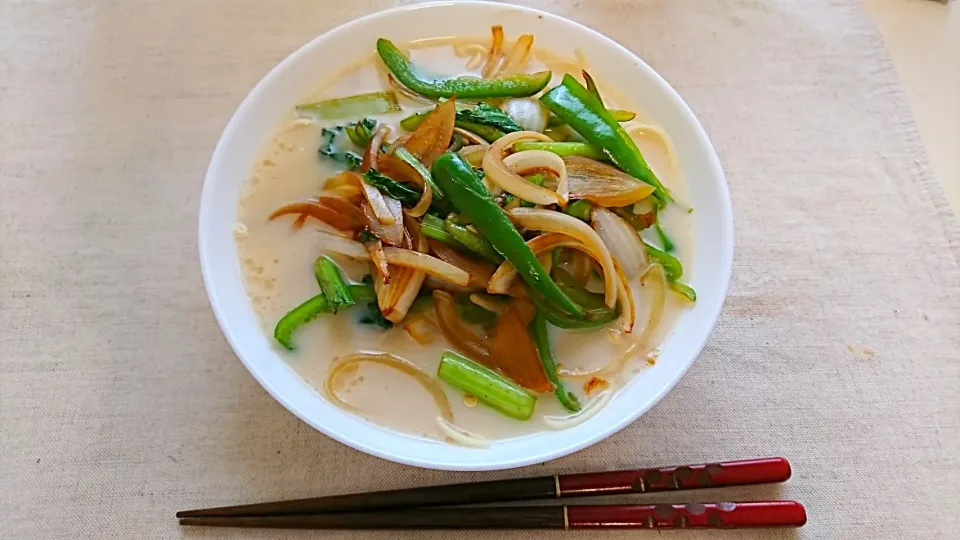 豚骨ラーメン（鹿児島風）|やのさん