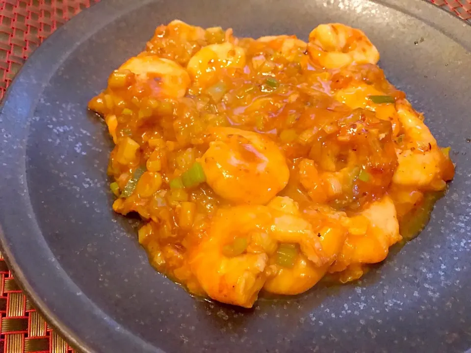 Shrimp w/Chili Sauce🦐乾焼蝦仁<海老ﾁﾘ>|🌈Ami🍻さん