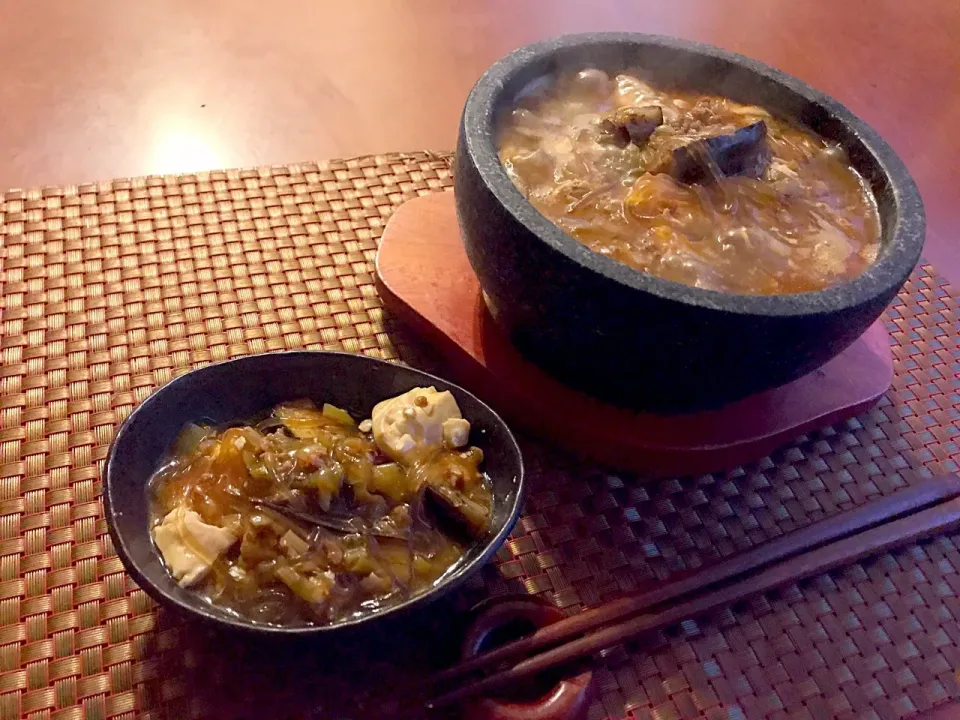 Sichuan style bean curd&egg plant(Mapo Tofu&🍆) 🇨🇳麻婆豆腐&茄子|🌈Ami🍻さん