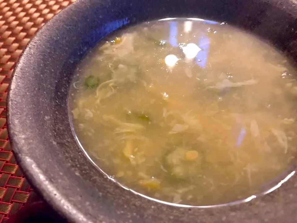 Chinese corn soup🌽粟米湯<ｺｰﾝとかき卵の中華ｽｰﾌﾟ>|🌈Ami🍻さん