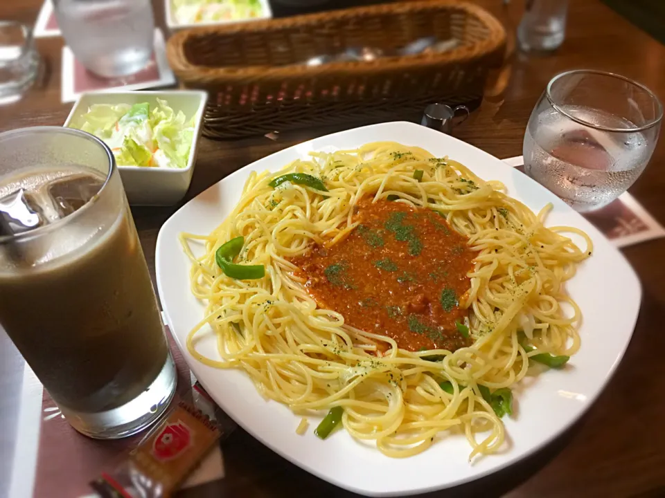 懐かしスパゲッティミートソース🍝@伍番館|マニラ男さん